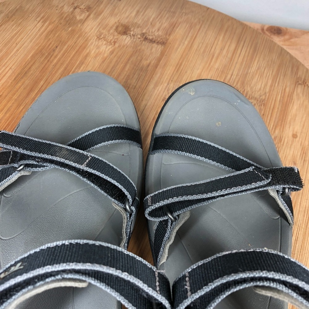 Teva Verra Womens 10 shoes black Light Strappy Sport Open Toe Beach Water sandal - Picture 8 of 13